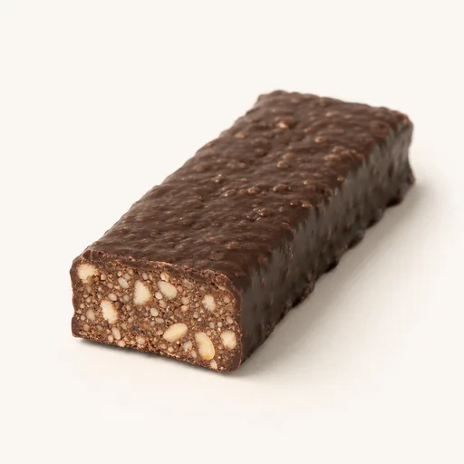 Barrita keto baja en carbohidratos endulzada con eritritol