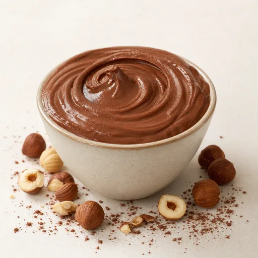 Crema de avellanas con cacao sin azúcar
