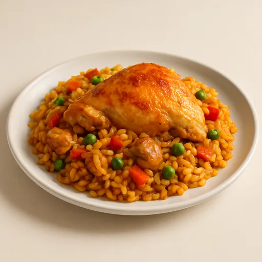 paella de pollo