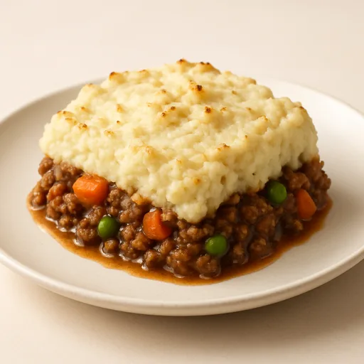 Shepherd's Pie with Mashed Cauliflower Topping