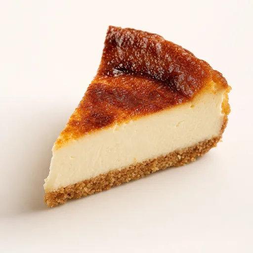 Tarta de queso keto con base de harina de almendra y eritritol