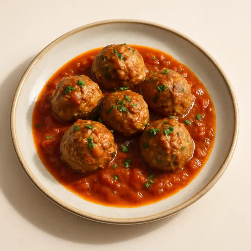 Almôndegas Low Carb ao Molho de Tomate