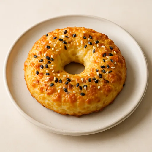 Bagels Keto au Fromage et à la Farine d'Amande
