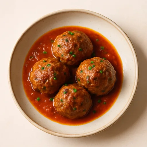 Boulettes de viande Keto à la sauce tomate