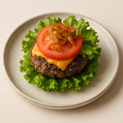 Burger Keto sans Pain