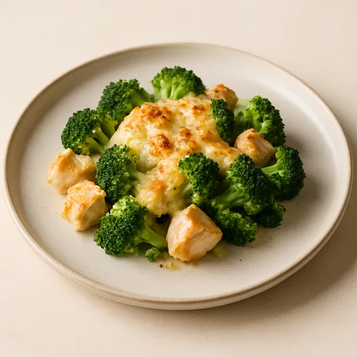 Caçarola de Frango com Brócolis Low Carb