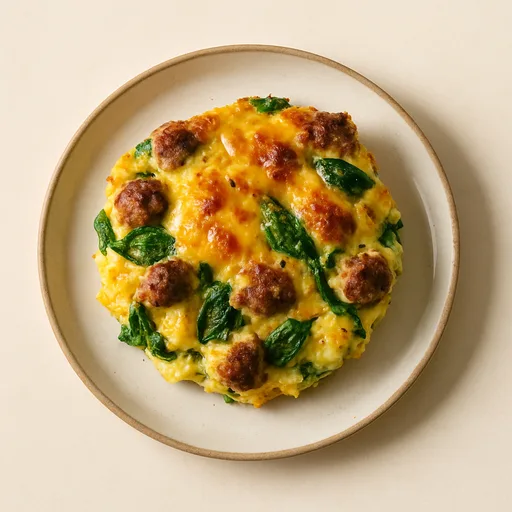 Casserole de Café da Manhã Keto