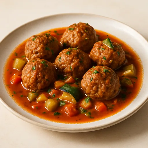 Cazuela de Albóndigas Keto