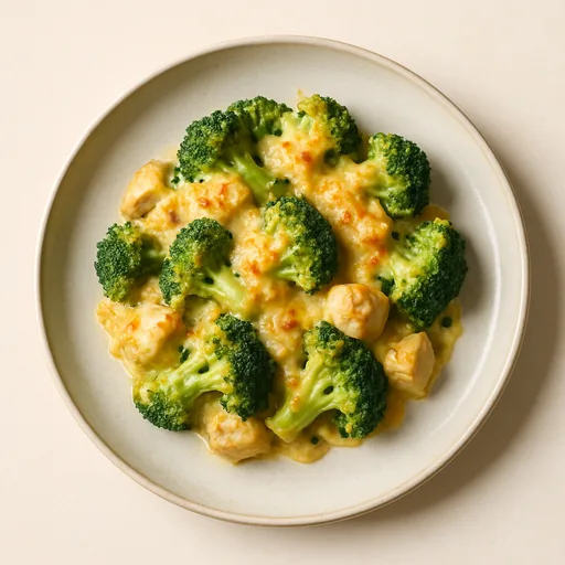 Cazuela Keto de Brócoli y Pollo