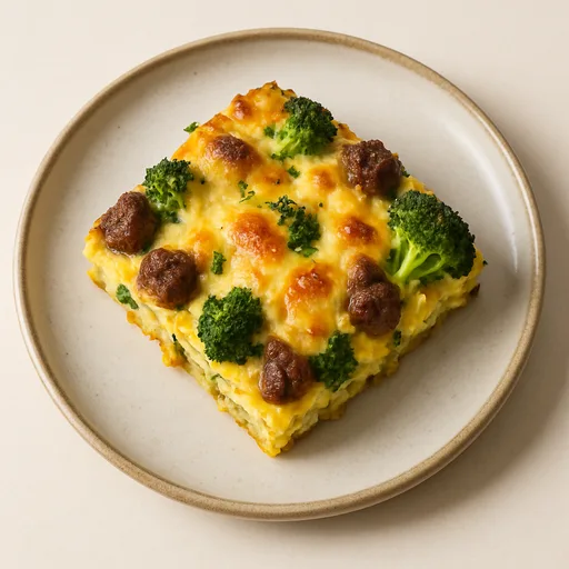 Cazuela Keto de Desayuno