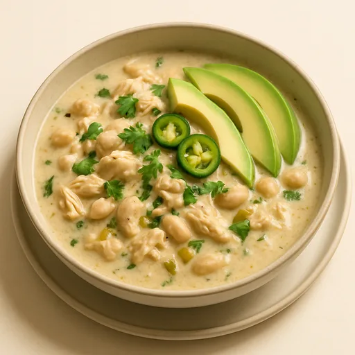 Chili Blanco de Pollo Keto