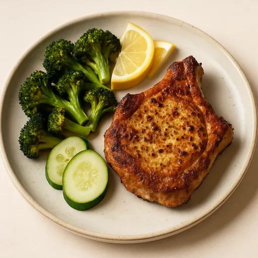 Chuletas de Cerdo Keto en Freidora de Aire