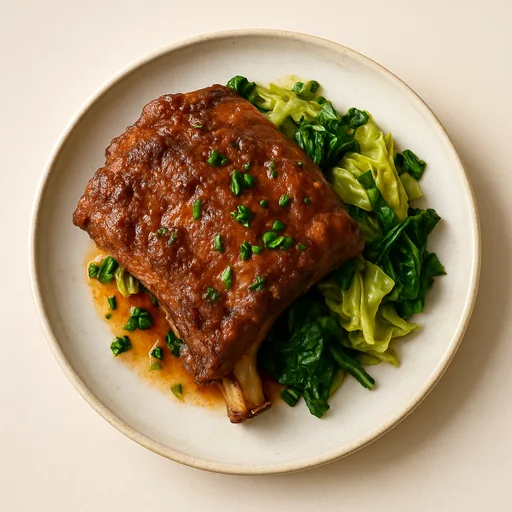Costillas Keto en Olla de Cocción Lenta