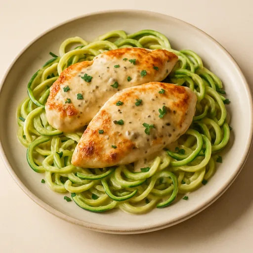 Frango Alfredo Keto