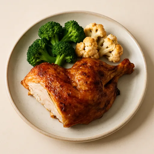 Frango Assado Low Carb Estilo Rotisserie