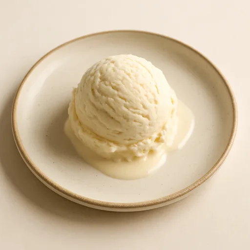 Helado Keto de Vainilla