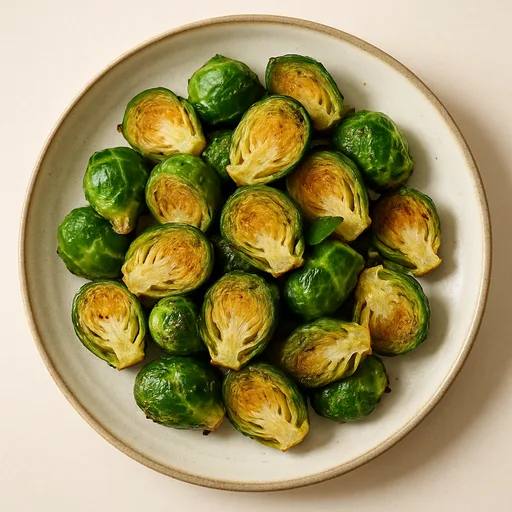 Keto Air Fryer Brussels Sprouts