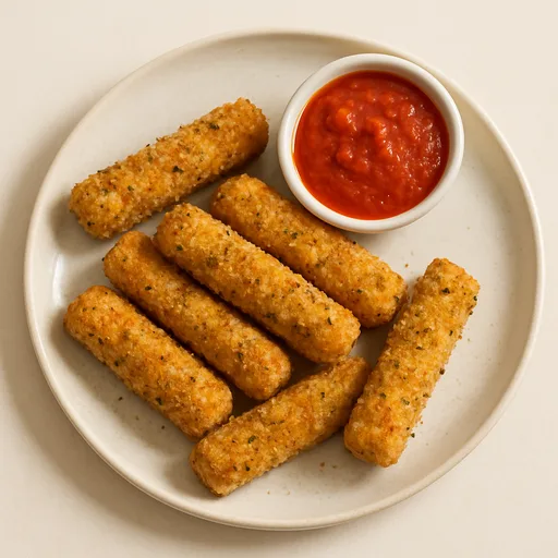 Keto Air Fryer Mozzarella Sticks