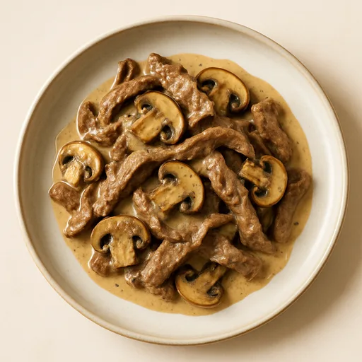 Keto Beef Stroganoff