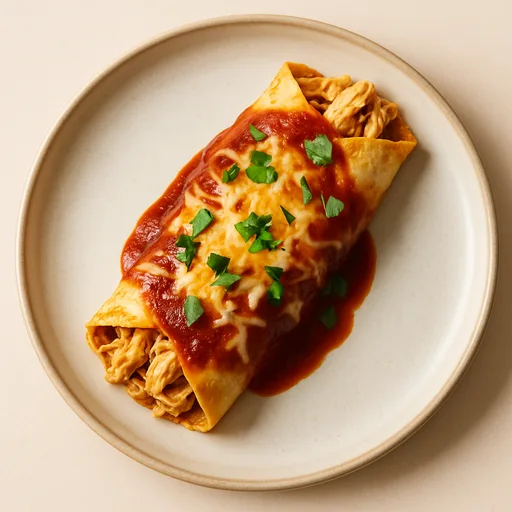 Keto Chicken Enchiladas