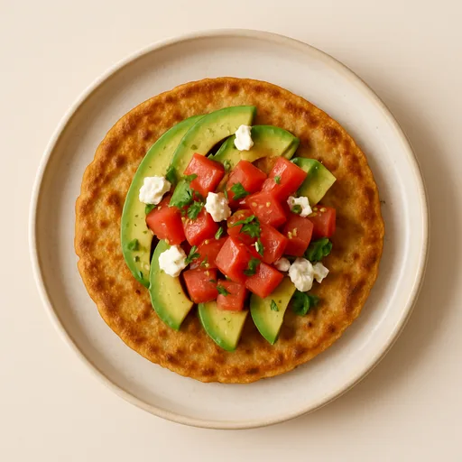 Keto Chlebek Na Płasko (Flatbread)