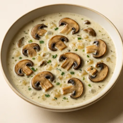 Keto Cream of Mushroom Soup