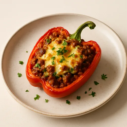 Keto Gefüllte Paprika