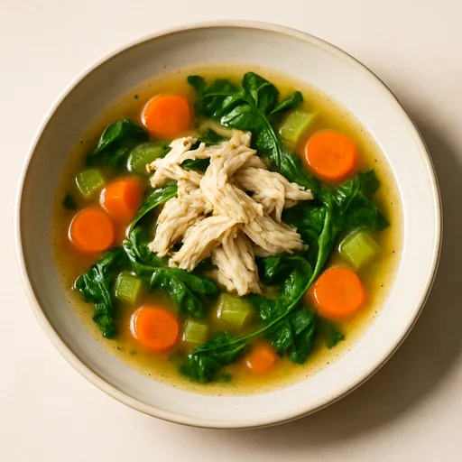 Keto Hühnersuppe