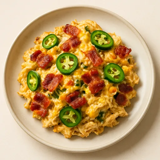 Keto Jalapeño Popper Casserole