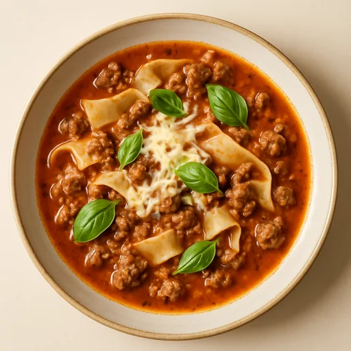 Keto Lasagna Soup