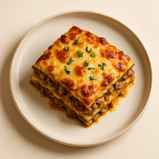 Lasaña Keto