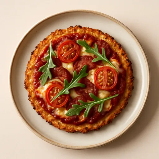 LCHF Blomkålspizzabotten