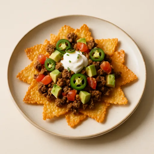 Nachos Keto con Chips de Queso