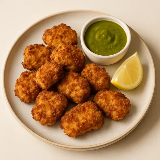 Nuggets de Frango Low Carb na Air Fryer