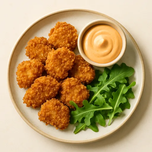 Nuggets de Pollo Keto Crujientes