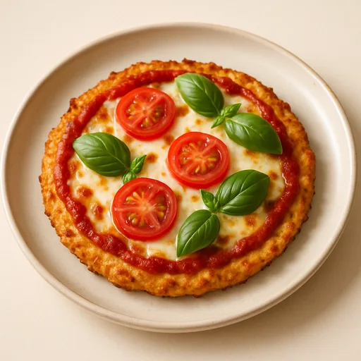 Pizza com Massa de Frango Low Carb