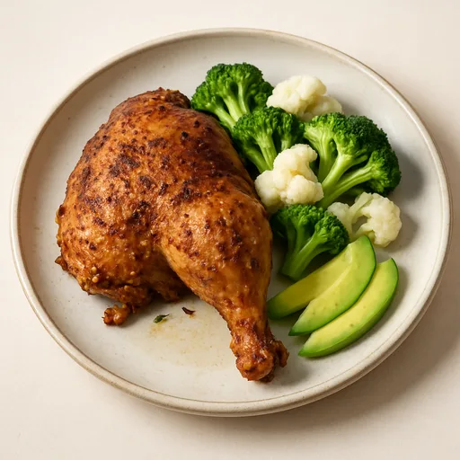 Pollo Asado Keto Estilo Rostisería