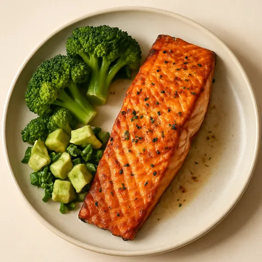 Salmón Keto en Freidora de Aire