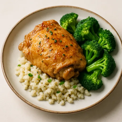 Sobrecoxas de Frango Keto na Panela de Pressão Elétrica
