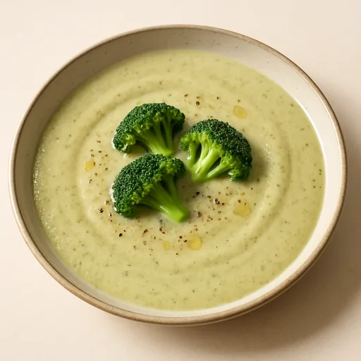 Sopa Crema de Brócoli Keto