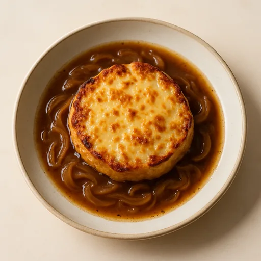 Sopa de Cebola Francesa Keto