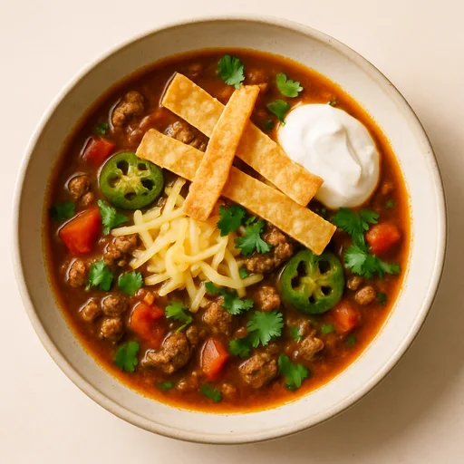 Sopa de Tacos Keto