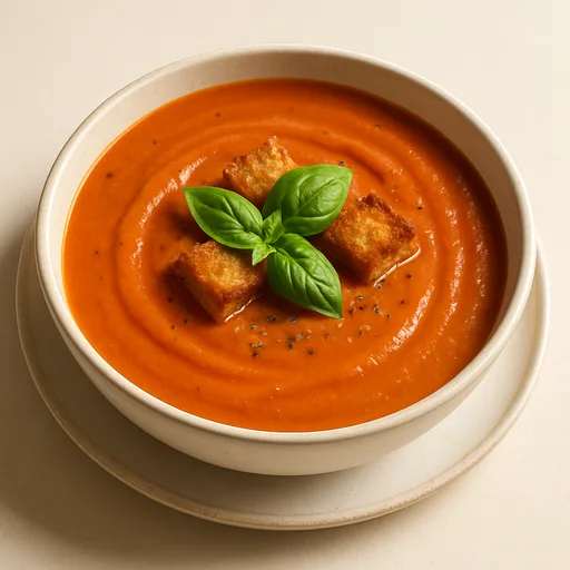 Sopa de Tomate Keto Cremosa
