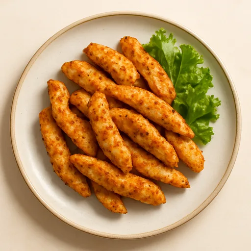 Tiras de Frango Low Carb na Air Fryer